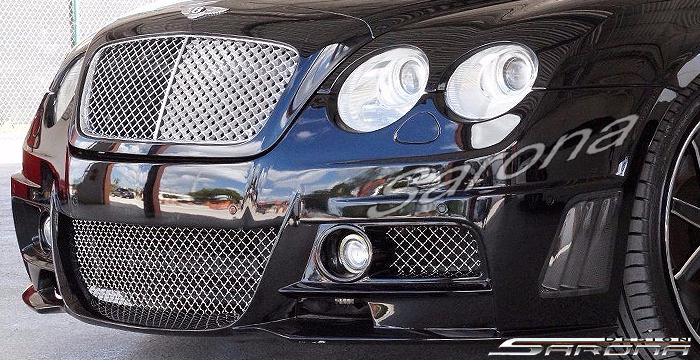 Custom Bentley GTC  Convertible Front Bumper (2003 - 2009) - $2990.00 (Part #BT-024-FB)